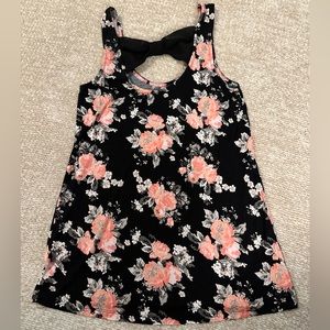 5/$25 Floral Bow Tank Top - Size XS